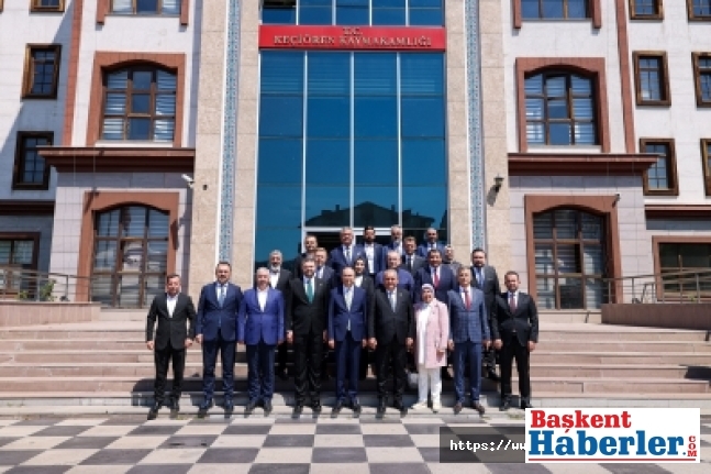AK Parti Keçiören Teşkilatından Kaymakam Mehmet Soğukpınar'a Hayırlı Olsun Ziyareti