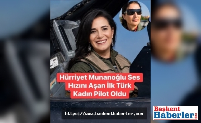 SES DUVARINI AŞAN İLK TÜRK KADIN PİLOT: HÜRRİYET MUNANOĞLU’NUN GÖKLERDEKİ EFSANEVİ HİKÂYESİ