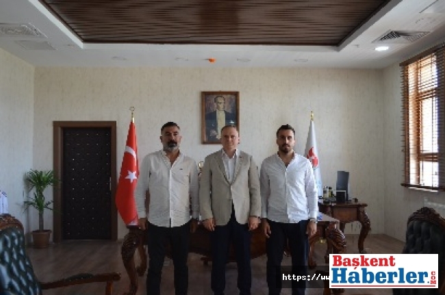 YÜSİAD Malazgirt  Şube Başkanı Çetin Kılınç’tan Bulanık Kaymakamı’na Ziyaret