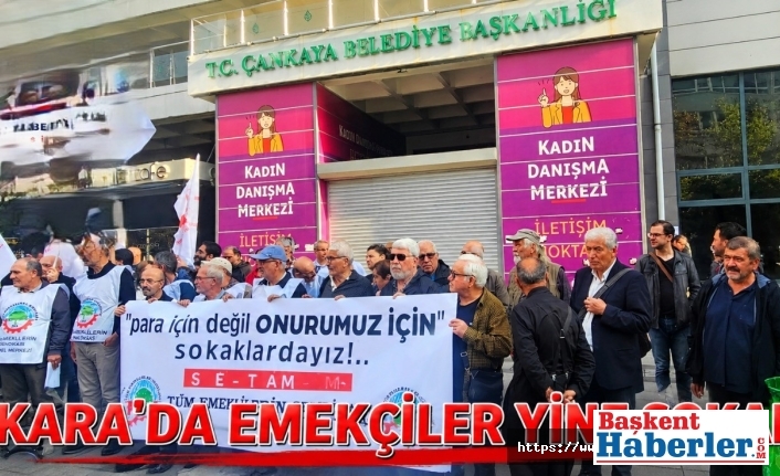 30 Eylül Basın Açıklaması: Tüm Emeklilerin Sendikası ( TES )Emekliler Hakları İçin Ankara’da Alanlardaydı