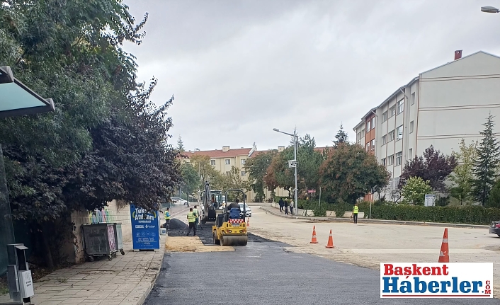 Çankaya Birlik Mahallesi'nde Altyapı ve Asfalt Çalışmalarında Sona Gelindi