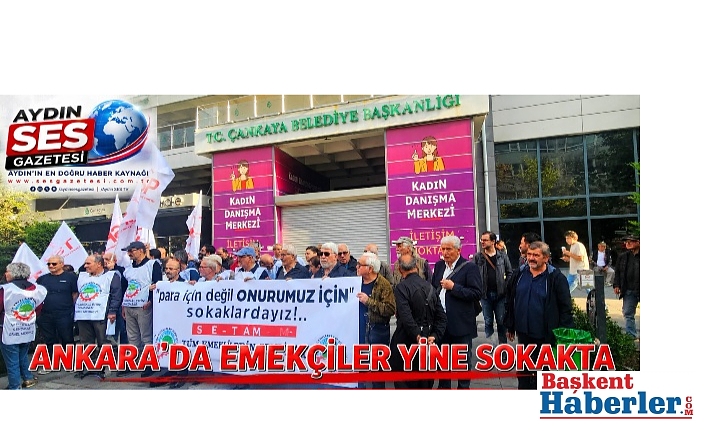 Tüm Emeklilerin Sendikası’ndan Ankara’da Basın Açıklaması: “Emekliler İnsanca Yaşam Koşulları İstiyor”