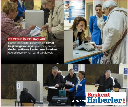 Bosna Hersek’te Kritik Seçim Başladı: Biyometrik Doğrulama ve Elektronik Tarama Sistemi Devrede