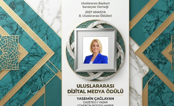 Gazeteci Yasemin Çağlayan’a Uluslararası Alanda Anlamlı Ödül: Dijital Medya Başarısı Taçlandırıldı