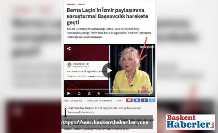 Investigation Launched Against Actress Berna Laçin Over "İzmir" Post: Police Search Her Residence