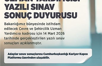 Kariyer Kapısı Açıldı: Çevre ve Şehircilik Uzman Yardımcılığı Sınav Sonuçları Açıklandı!