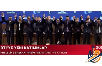 3 Belediye Başkanı Daha AK Parti’ye Katıldı: Erdoğan’dan “Gönül Kapılarımız Açık” Mesajı