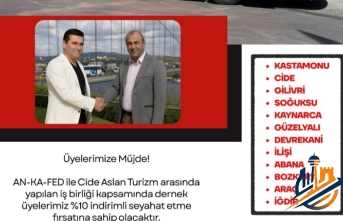 AN-KA-FED İLE CİDE ASLAN TURİZM’DEN SOSYAL DAYANIŞMA ADIMI: ŞEHİT YAKINLARI, GAZİLER VE ENGELLİLERE ULAŞIM DESTEĞİ