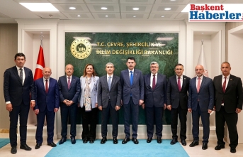 AFYONKARAHİSAR HEYETİNDEN BAKAN MURAT KURUM'A ZİYARET