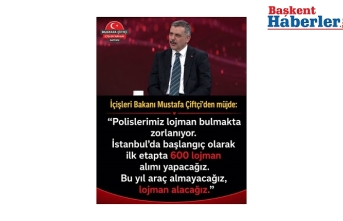 Bakan Mustafa Çiftçi: "Bu Yıl Araç Değil, Lojman Alacağız"