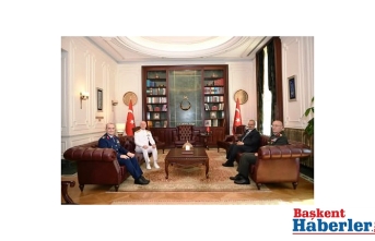 TSK'nın Üç Kuvvet Komutanlığının Kurmay Başkanlarından Ankara Valisi Yakup Canbolat'a Ziyaret