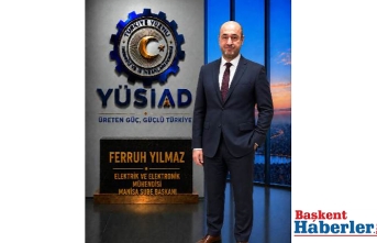 YÜSİAD Manisa Şube Başkanı görevine Elektrik ve Elektronik Mühendisi Ferruh Yılmaz Atandı