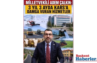 Ak Parti Kars Milletvekili Adem Çalkın 3 Yıl 3 Aylık Çalışmalarını Anlattı: “Kars İçin İlklerin Takipçisi Olduk”