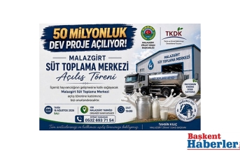 Malazgirt’te 50 Milyon Liralık Dev Proje: Süt Toplama Merkezi Açılıyor