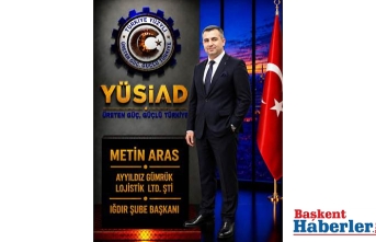YÜSİAD IĞDIR ŞUBE BAŞKANLIĞINA METİN ARAS GETİRİLDİ