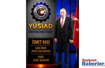 YÜSİAD Kars Şube Başkanlığına İsmet Hagi Atandı