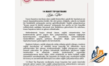 Ankara Valisi Vasip Şahin’den 14 Mart Tıp Bayramı Mesajı: “Sağlık Çalışanlarımız İnsan Hayatına Umut ve Güvendir”