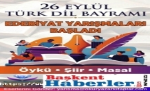 Türk Dil Bayramı Edebiyat Yarışmaları Başladı