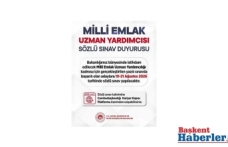 135 Milli Emlak Uzman Yardımcısı Alımında Sözlü Sınav Tarihi Açıklandı!