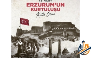 Bakan Tekin’den 12 Mart Mesajı: "Erzurum,...
