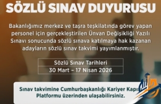 Bakanlıkta "Kariyer" Maratonu Başlıyor:...