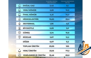 Enerjide Tarihi Rekor: Elektrik Üretiminde Yerli...