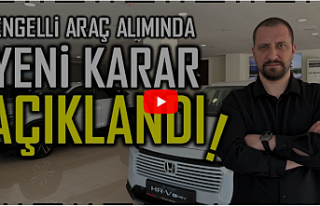 ÖTV Muafiyetinde Yeni Dönem: Ehliyet Alamayan Ortopedik...