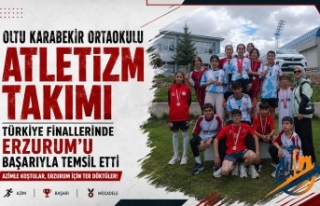 Oltu Karabekir Ortaokulu Atletizm Takımı Türkiye...