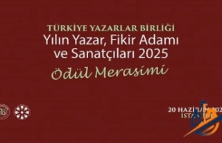 TYB 2025 Yılı "Yılın Yazar, Fikir Adamı...