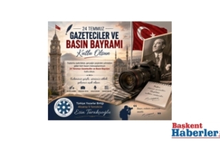 Esin Tarakçıoğlu dan 24 Temmuz Gazeteciler ve Basın...