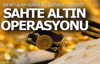 Kahramanmaraş Merkezli 10 İlde Sahte Altın Operasyonu:...