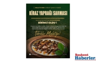 Malatya'nın Coğrafi İşaretli Lezzeti Dünya...