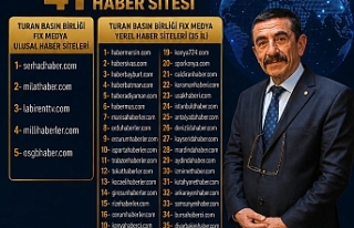 Turan Basın Birliği, 41 Haber Sitesiyle Türkiye'nin...