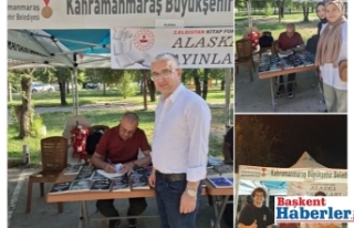 Yazar Murat Doğan, 2. Elbistan Kitap Fuarı'nda...
