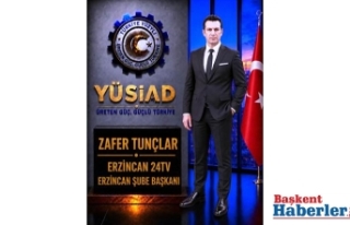 YÜSİAD Erzincan İl Şube Başkanlığı Oluşturuldu