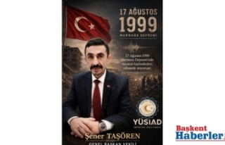 YÜSİAD GENEL BAŞKAN VEKİLİ ŞENER TAŞÖREN’DEN...