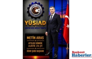 YÜSİAD IĞDIR ŞUBE BAŞKANLIĞINA METİN ARAS GETİRİLDİ