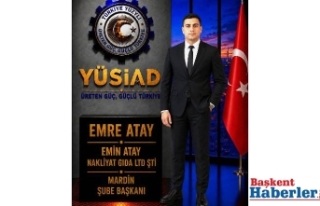YÜSİAD’da Yeni Atama: Mardin Şube Başkanı Emre...