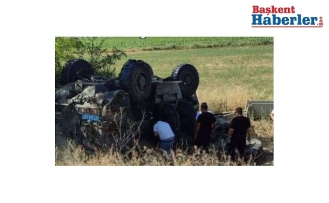 Konya Ereğli'de Askeri Araç Şarampole Devrildi: 1 Askeri Personel Yaralandı