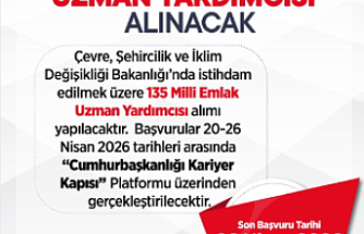 Kamuya Yeni Kan: 135 Milli Emlak Uzman Yardımcısı Alımı Başlıyor!