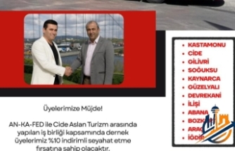 AN-KA-FED İLE CİDE ASLAN TURİZM’DEN SOSYAL DAYANIŞMA ADIMI: ŞEHİT YAKINLARI, GAZİLER VE ENGELLİLERE ULAŞIM DESTEĞİ