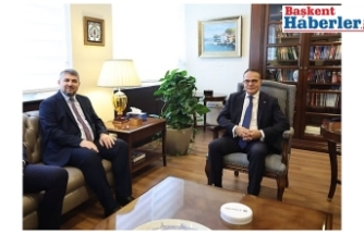 Bulgaristan Başmüftüsü Ahmed Hasanov, Dışişleri Bakan Yardımcısı Mehmet Kemal Bozay ile Görüştü