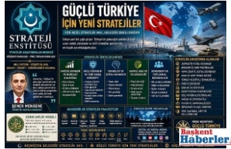 STRATEJİ ENSTİTÜSÜ'NDEN “GÜÇLÜ TÜRKİYE” İÇİN YENİ NESİL STRATEJİLER