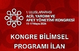 Afet Yönetiminde Tarihi Buluşma: I. Uluslararası AYAY Kongresi İstanbul’da Başlıyor!