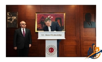 Bakü’de Stratejik Ziyaret: İçişleri Bakanı Mustafa Çiftçi Büyükelçiliği Ziyaret Ettİ!