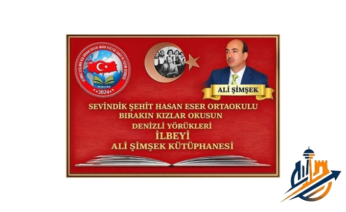 DENİZLİ’DE EĞİTİME ANLAMLI DESTEK: 35. “BIRAKIN KIZLAR OKUSUN” KÜTÜPHANESİ AÇILIYOR