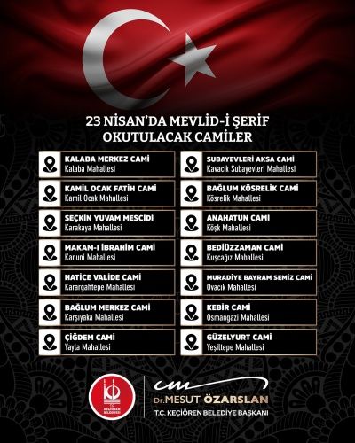 Keçiören de Milli Birlik Mevlüdü