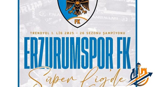Erzurum’da Şampiyonluk Gecesi: Erzurumspor Süper Lig’de!