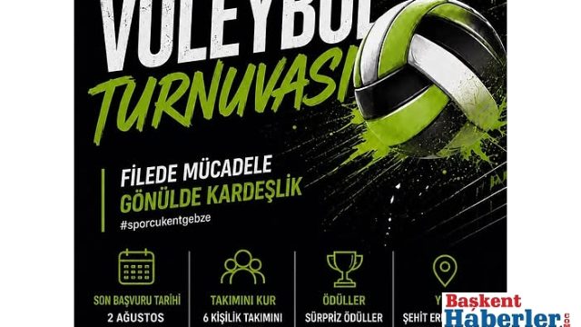 Marka Gençlik'ten Gebze ve Kocaeli'de Genç File Voleybol Turnuvası
