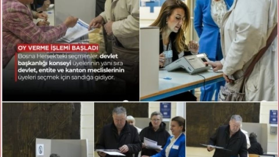 Bosna Hersek’te Kritik Seçim Başladı: Biyometrik Doğrulama ve Elektronik Tarama Sistemi Devrede